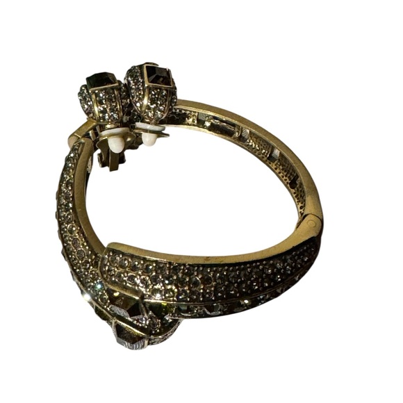 Heidi Daus Jeweled Bracelet and Earrings - Picture 2 of 7